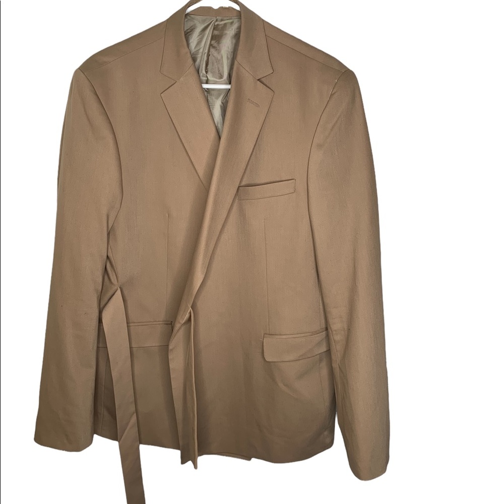Wrap around blazer